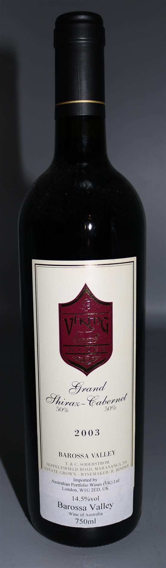 12 x Viking Grand Shiraz Cabernet, 2003